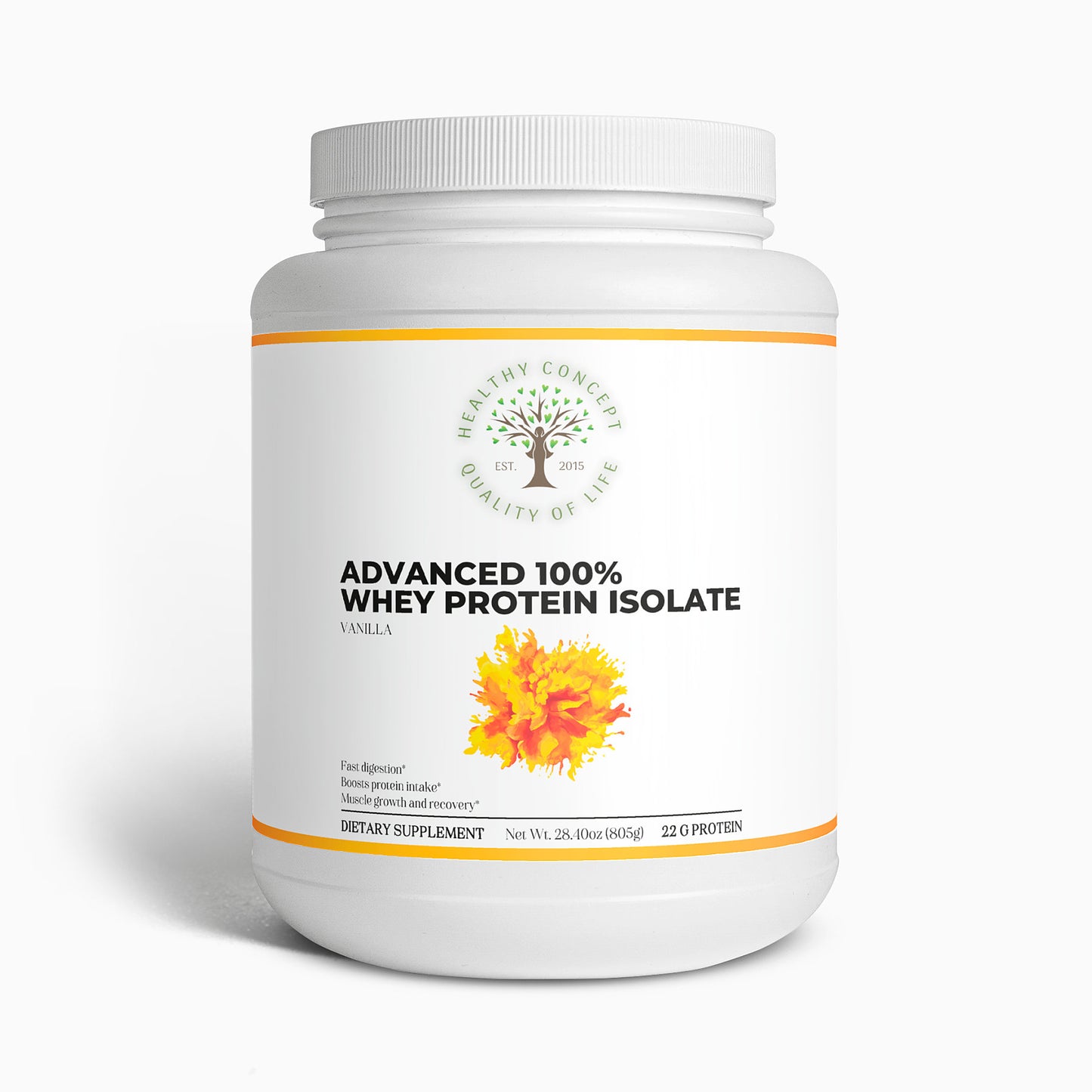 Advanced 100% Whey Protein Isolate (Vanilla)
