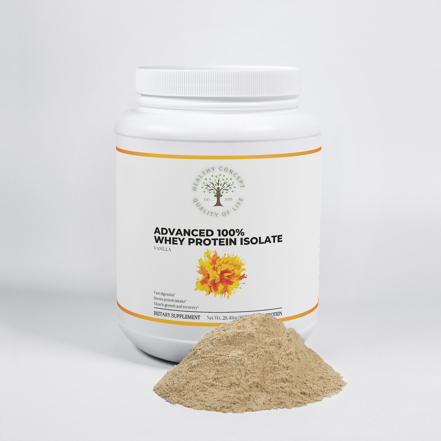 Advanced 100% Whey Protein Isolate (Vanilla)